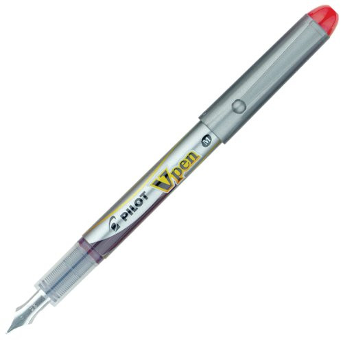 Pilot V-Pen SVP-4M wegwerpvulpen Rood