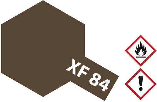 Tamiya Acrylfarbe Eisen dunkel (matt) XF-84 Glasbehälter 10ml