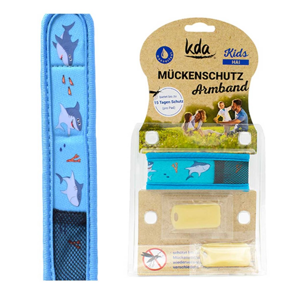 KDA Pharmavertrieb Arndt GmbH Mückenschutz Armband Kinder Hai 16313824