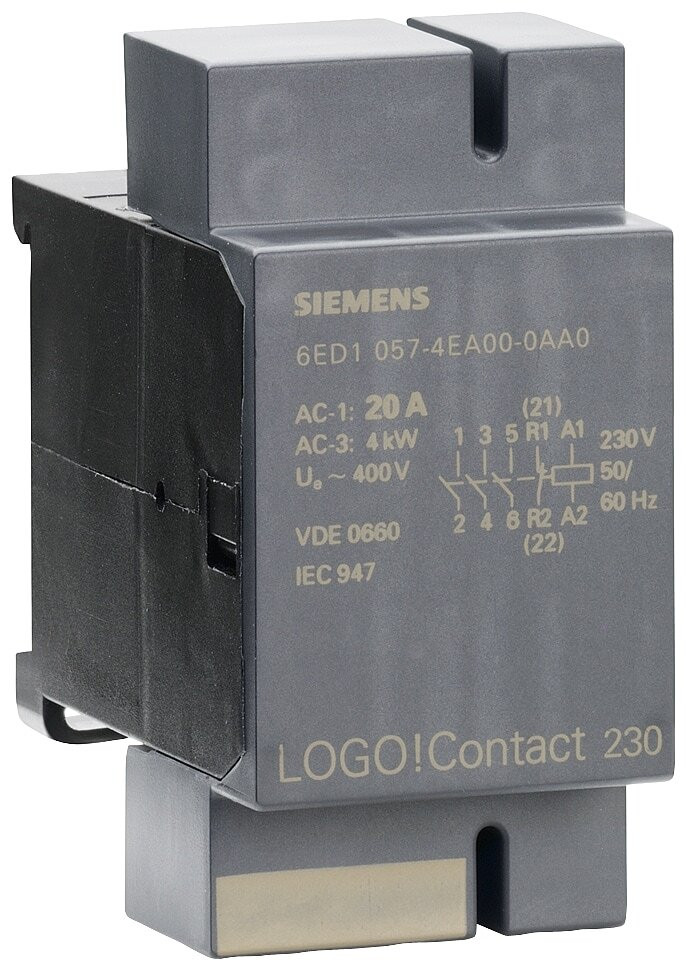 Siemens 6ED10574EA000AA0 LOGO! Contactmodule 230V voor direct schakelen