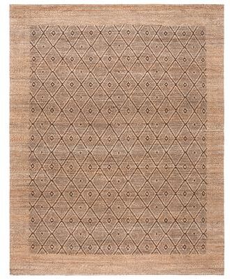 SAFAVIEH Flatweave Natural Fiber Mejte Farmhouse Hemp Rug