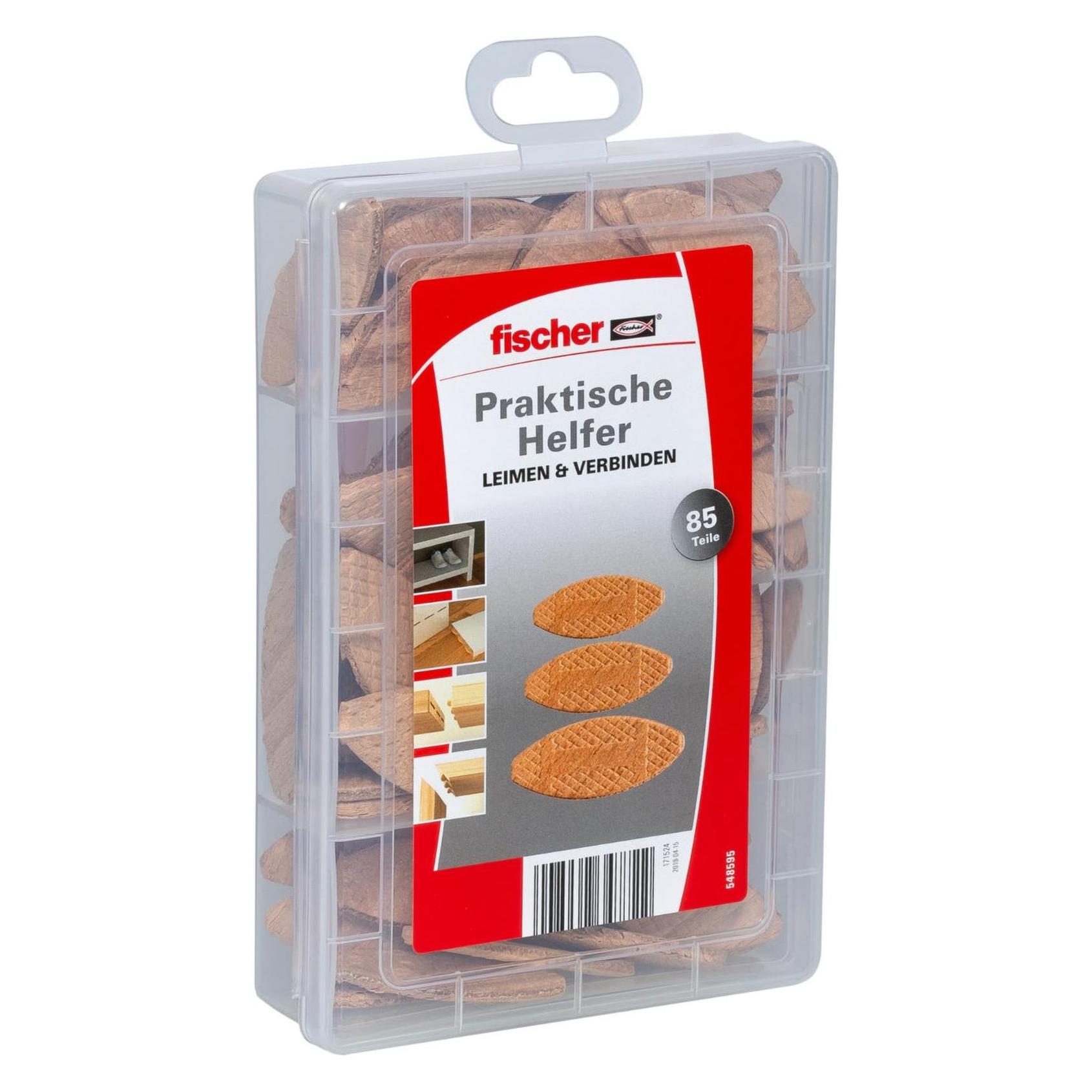 Fischer EasyDIY Box Flachdübel (85 Stk.) (548595)