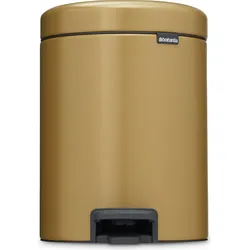 NewIcon Treteimer 5 l, gold