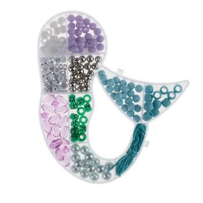 Perlen-Schmuckset 265 St Meerjungfrau mit Kordeln-3m