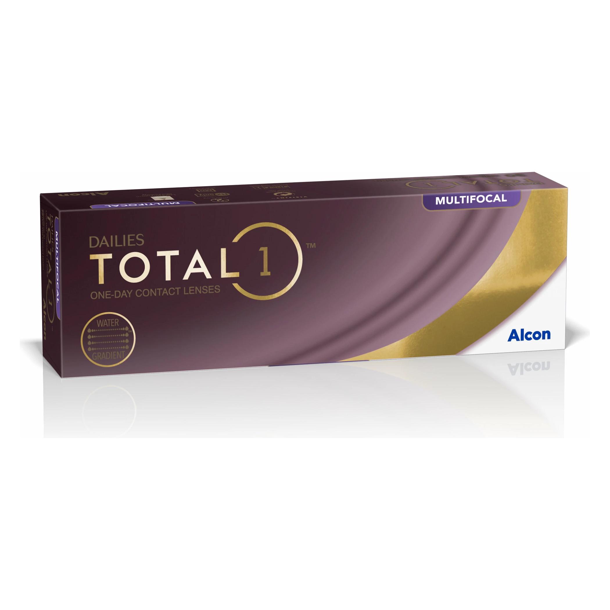 Dailies Total1 Multifocal (-10, Tageslinse, 30 Stk., Multifokal) (20512402)