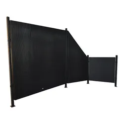 Sichtschutzwand La Gomera schwarz