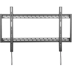 equip 152,4cm 60Zoll-254cm 100Zoll Fixed Curved TV Wall Mount Bracket (Wand, 100 kg, 60" - 100"), TV Wandhalterung, Schwarz