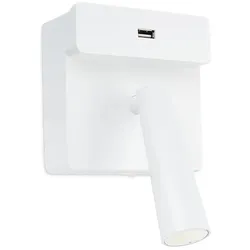 LEDS C4 Wandleuchte GAMMA USB LED 2,2W 2700K weiß 137lm LEDS-05-6424-14-14