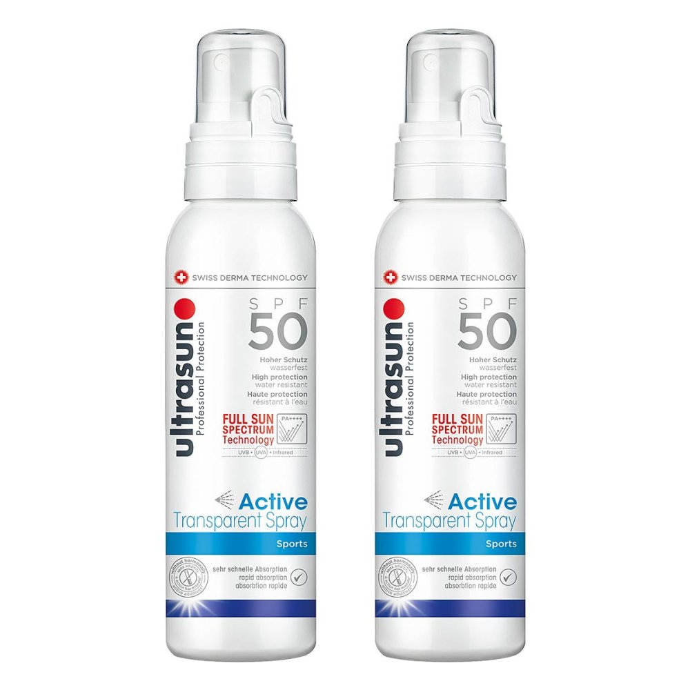 Ultrasun AG Ultrasun Active Transparent Spray Spf 50 08104823