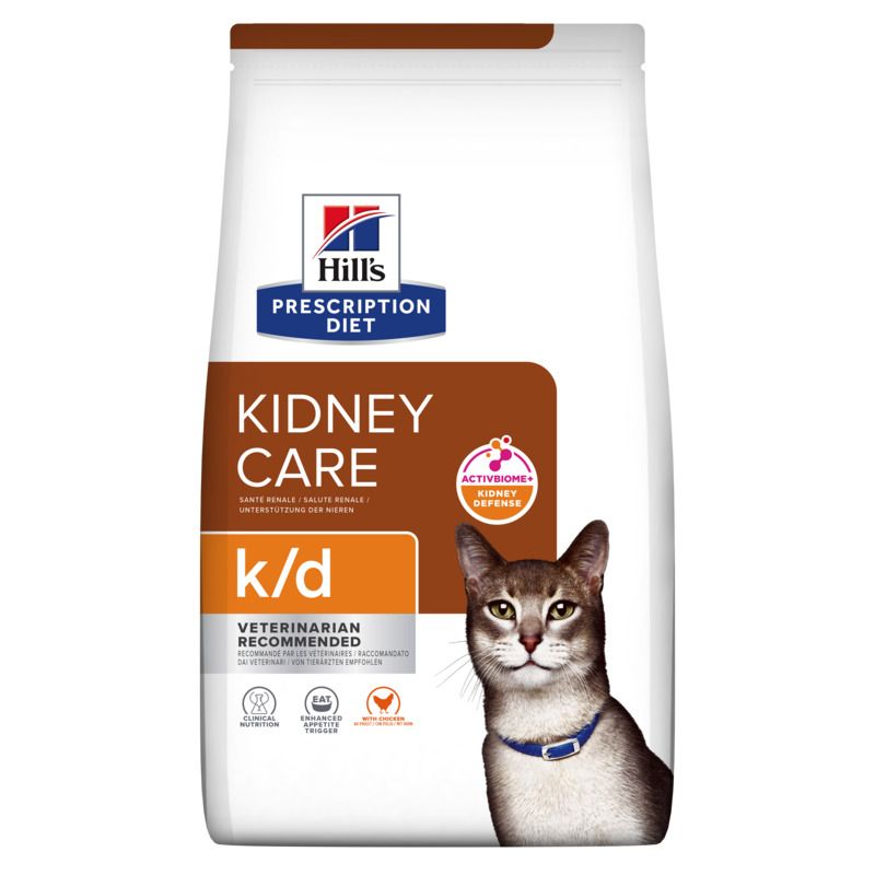 Hill's Prescription Diet Feline Kidney Care K/D 3 kg Pellets