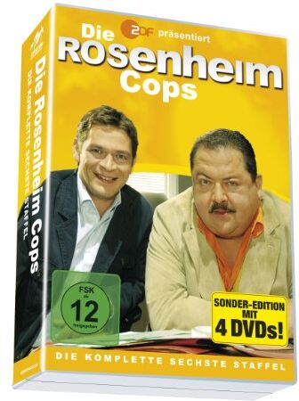 Gunther Krää - Die Rosenheim Cops - die komplette 6. Staffel (4DVDs) - Preis vom 09.10.2026 07:28:09 h