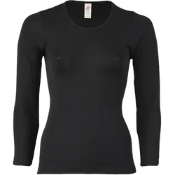 Engel, Damen, Funktionsshirt, Women's Unterhemd L/S (L), Schwarz