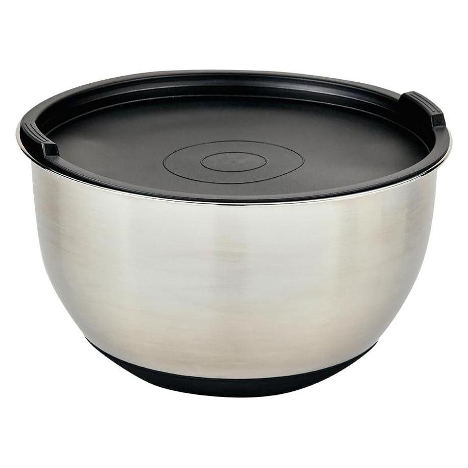 Kesper Rührschüssel Edelstahl mit Deckel (26 cm, 4.50 l, 1x) (90896)
