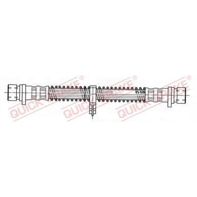 QUICK BRAKE Bremsschlauch 22920 für LAND ROVER