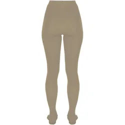 Normani, Damen, Funktionsunterhose, Damen Merino Strupfhose Brienz - 9898 (3XL, S), Beige