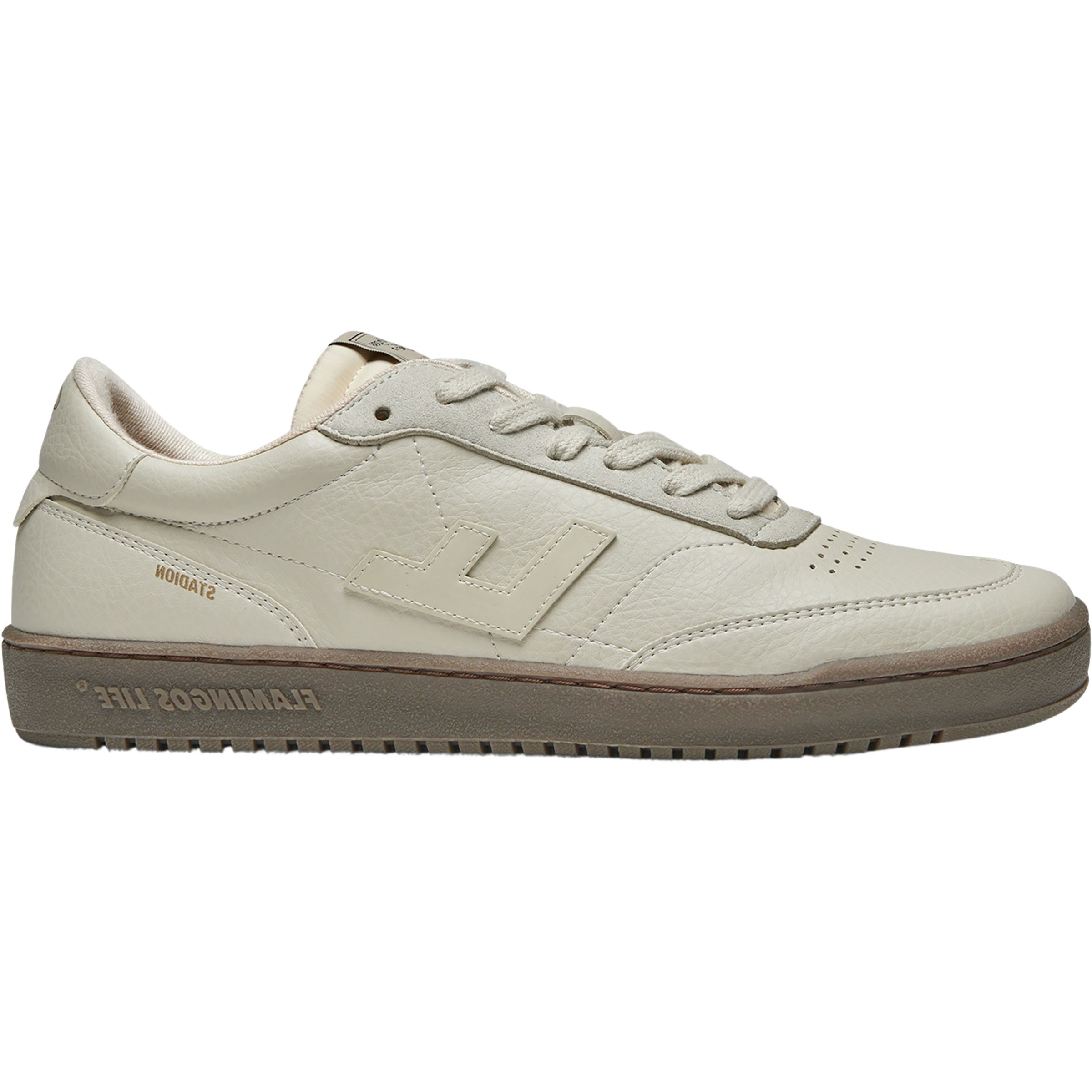 Flamingos Life Stadion Herren Freizeitschuhe grau Größe 42 Lifestyle Atmungsaktiv