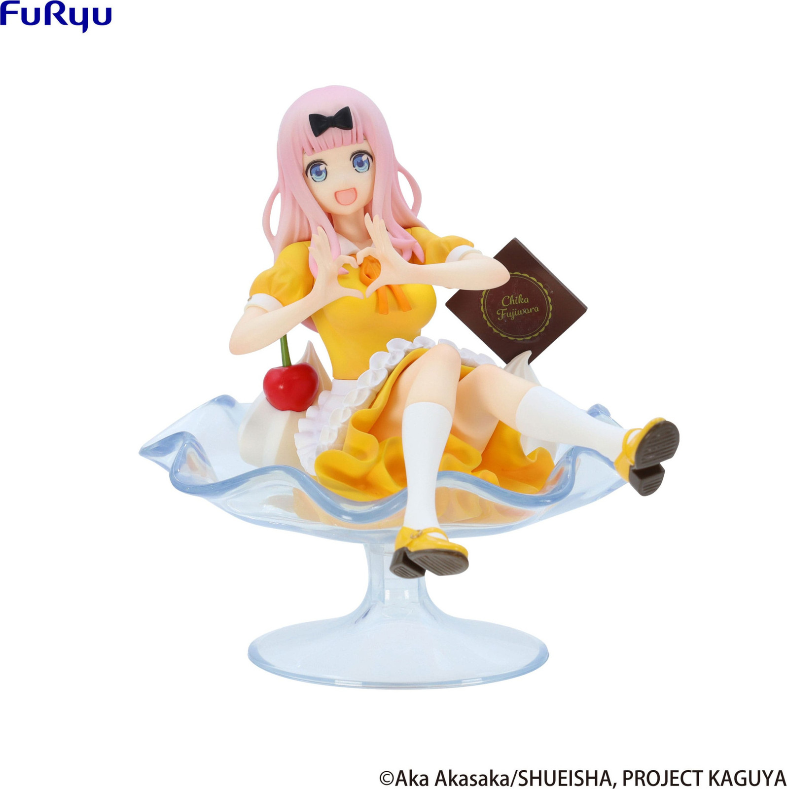 FuRyu Kaguya-sama: Love is War Chika Fujiwara Parfait-versie PVC-beeldje, 13 cm