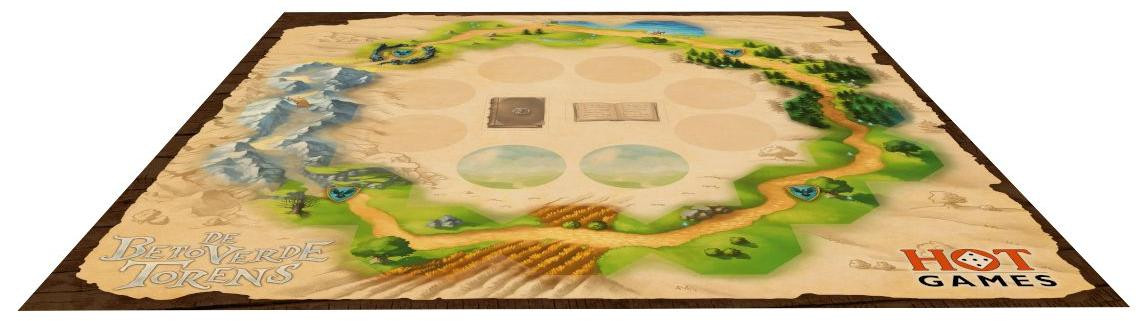 Hot Games speelmat van PVC voor De Betoverde Toren