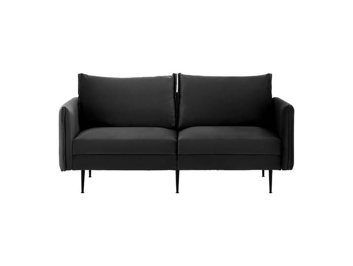 Sofa Yara Dunkelgrau Samt