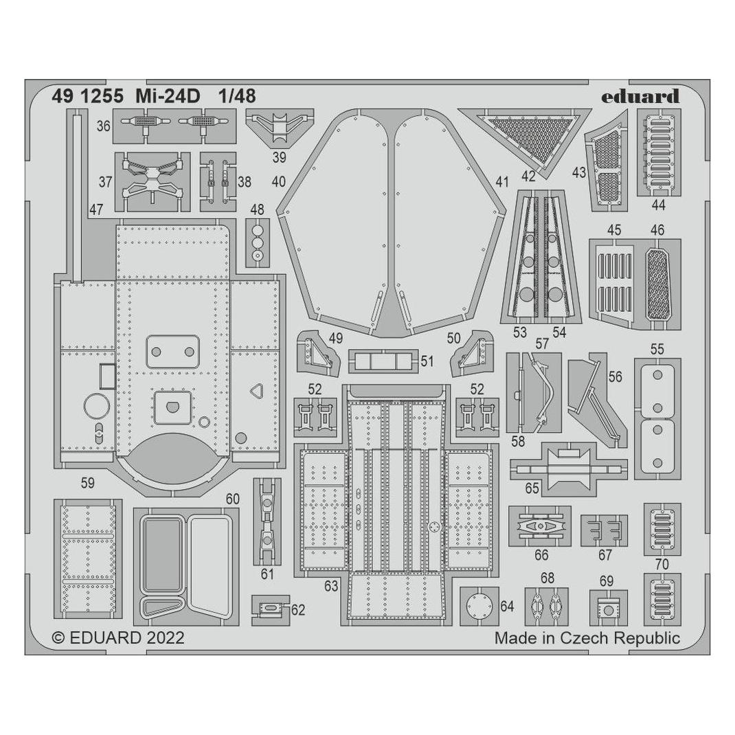 Eduard Mi-24D for TRUMPETER (491255)