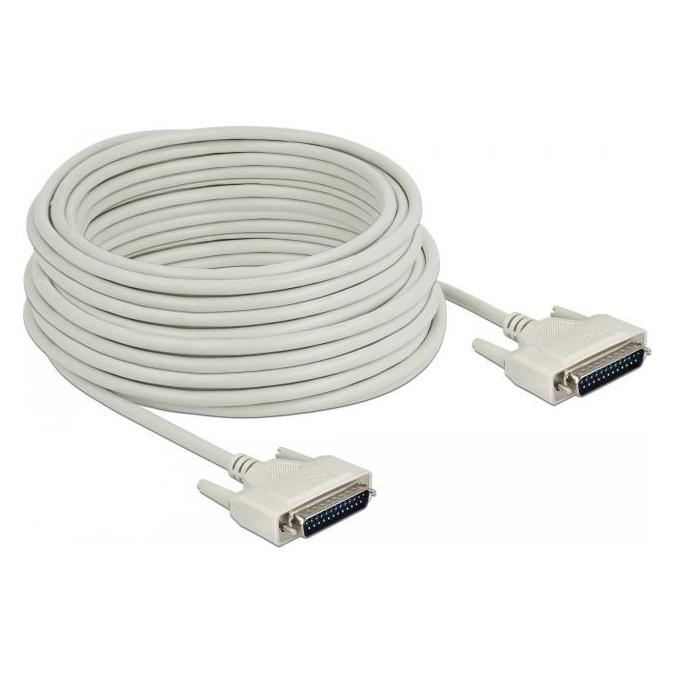 Delock Serielles Kabel D-Sub 25 Stecker zu Stecker 20 m (20 m) (84539)