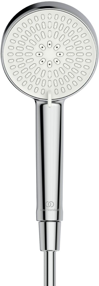 Ideal Standard Eco Ceratwist T25 ohne Arm. 2-fach-Handbrause und runde Kopfbrause Chrom, BE231AA