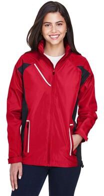 Team 365 TT86W Women's Dominator Waterproof Jacket in Sport Red size XS