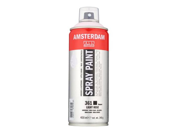 AMSTERDAM Spray Paint, 400 ml blik, 361 lichtroze
