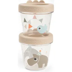 Celebration Snackboxen 150 ml, sandfarben, 2 St.