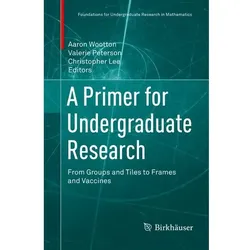 A Primer for Undergraduate Research, Fachbücher