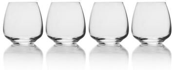 Mikasa Set of 4 Melody Double Old Fashioned Glasses,15 Oz