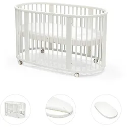Stokke® Sleepi™ Bundle Sleepi inkl. Matratze und Spannbetttuch, weiss