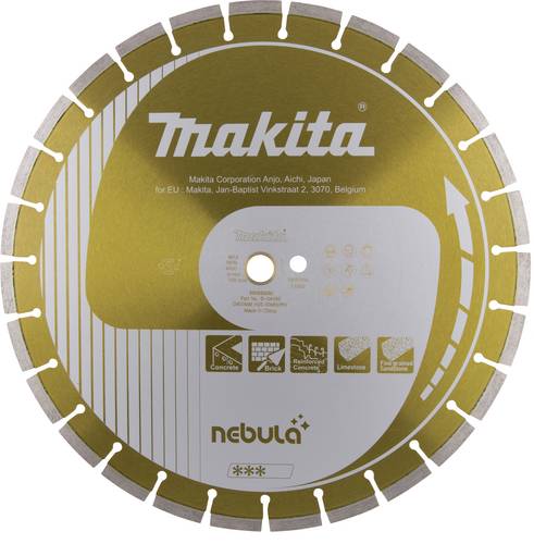 Makita B-54069 Diamanttrennscheibe 400mm 1 St. Beton, Stein, Kalksandstein