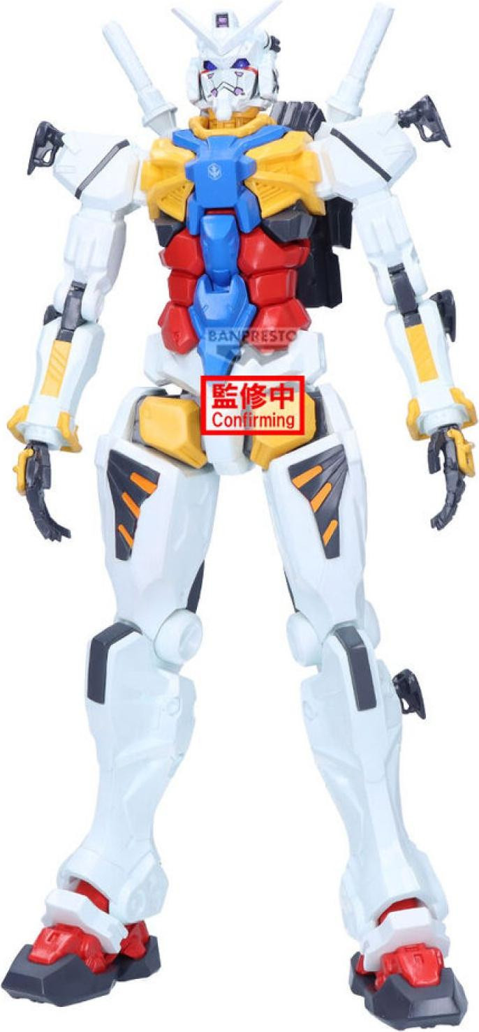 Banpresto Mobile Suit Gundam Genkai Toppa GQuuuuuux figuur, 28 cm