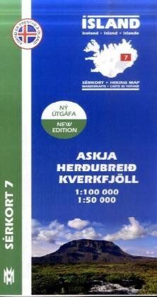 Mál og menning - Herdubreid - Askja - Kverkfjöll 1 : 100 000 - Preis vom 09.10.2026 07:28:09 h