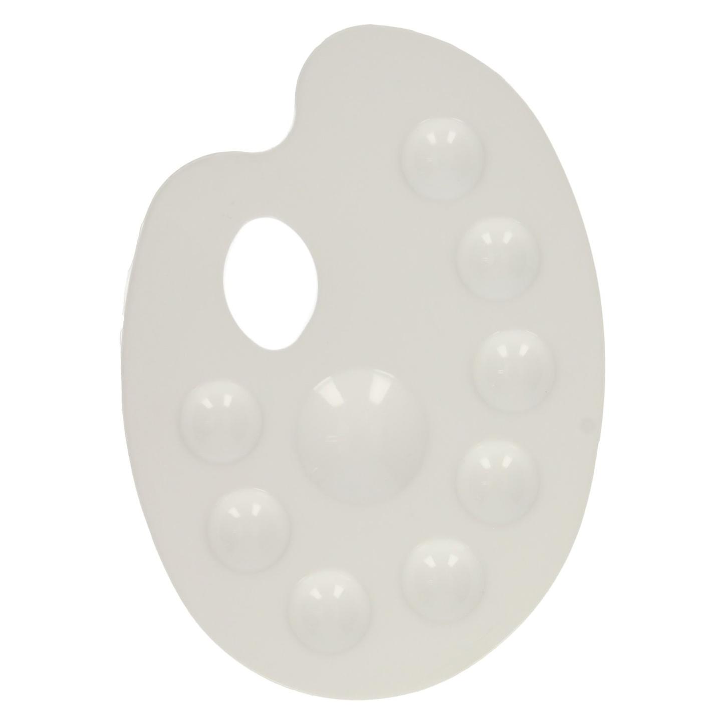 Starpak Farbpalette Weiss 9 Fächer (21207464)