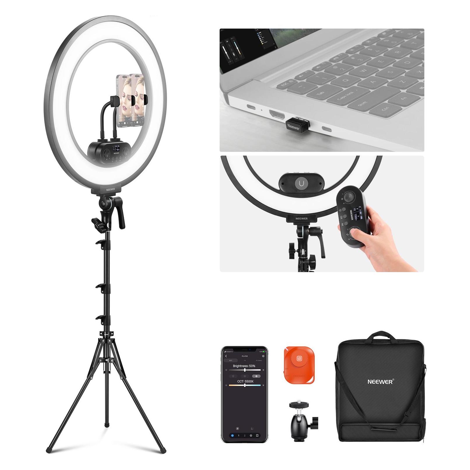 Neewer RL45B Edge Lit Soft Ring Light (Ringlicht) (10103370)