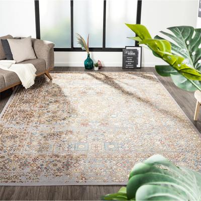 KALATY Reserve Antique Gold Ornamental Area Rug