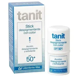 Laboratorios Viñas Tanit Stick Depigmentante Mit Farbe Lsf 50 4g