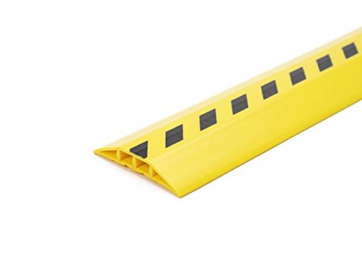 EHA 41902 kabelbrug, geel/zwart 100 mm breed, 1,5 m set incl. plakband