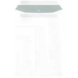 Mailmedia, Versandtasche + Luftpolstertasche, Versandtasche C4 SK 100g weiss/o.Fenster (250 Stk.)