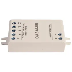 CASAMBI LED Bluetooth Controller CBU-PWM4, SELV, 12-24V DC, 72W / 144 W, PWM-Dimmung 4-Kanal D-843037