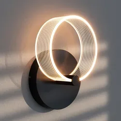 OSRAM Wandleuchte Decor Circle in Schwarz rund 8W - CLICKCCT - Sehr vielseitig durch eine wählbare Lichtfarbe