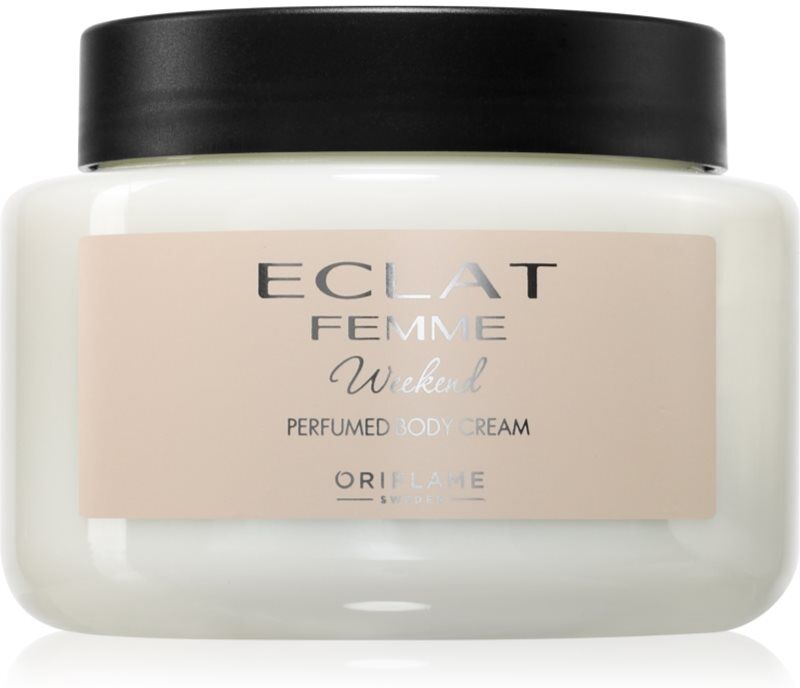 Oriflame Eclat Femme Weekend crème pour le corps nourrissante pour femme 250 ml
