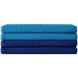 Sanelitex - Einfarbiges Pool-/Spa-Handtuch 80/20 | Azulina | 100x160 cm