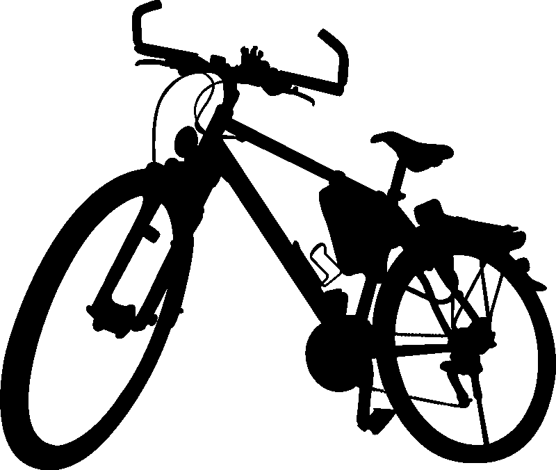Ambiance-sticker Sticker Vélo de randonner