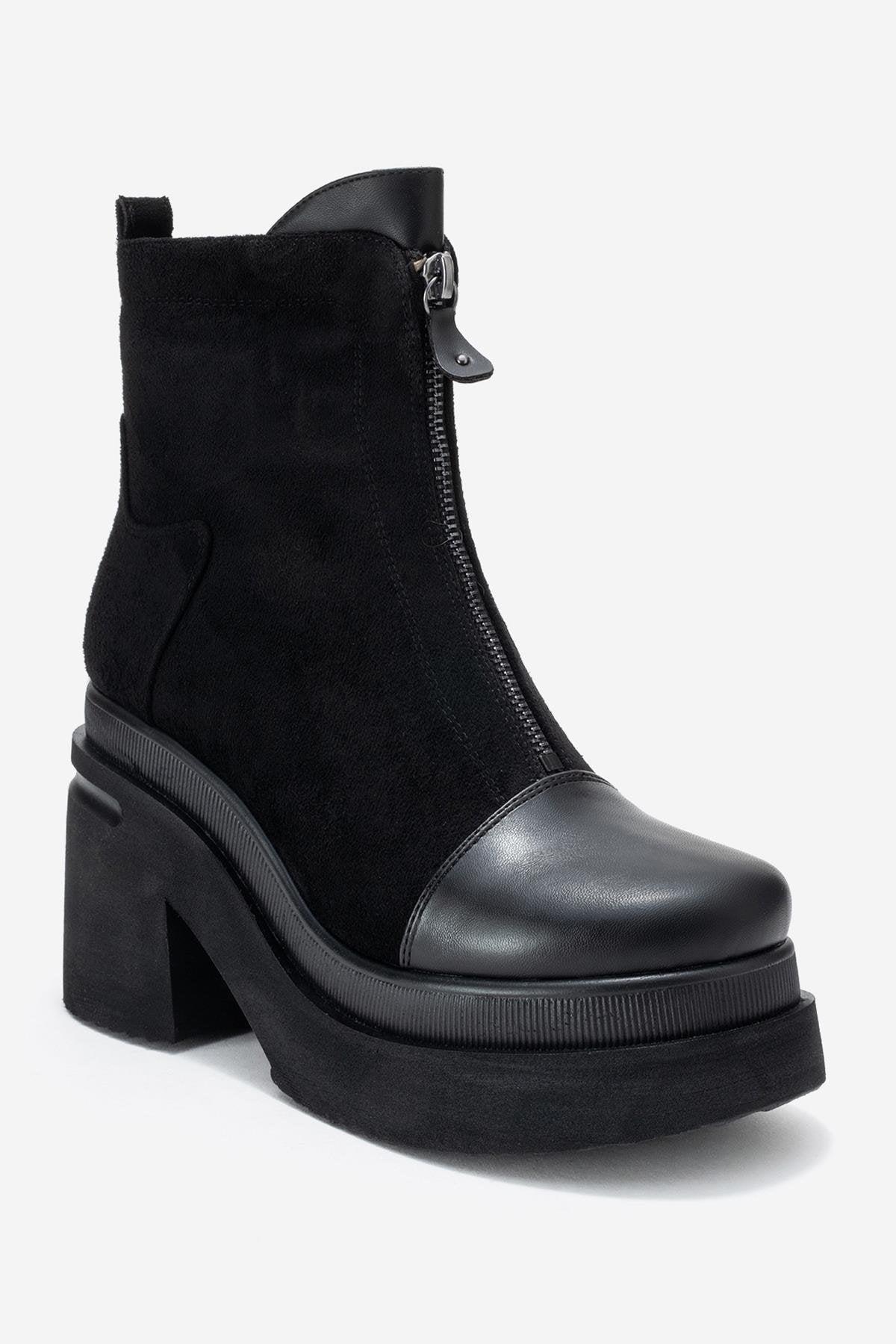 Ardenne Plateau Reißverschluss Stiefel