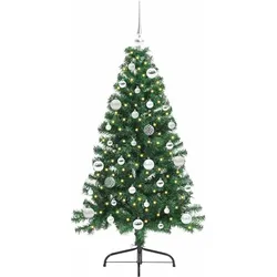 vidaXL, Weihnachtsbaum, Robin (mit 61 silbernen Kugeln) (150 cm)