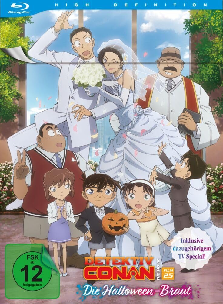 Susumu Mitsunaka - Detektiv Conan: Die Halloween Braut - 25. Film + Detektiv Conan: Lovestory im Polizeihauptquartier - Am Abend vor der Hochzeit - [Blu-ray] Limited Edition - Preis vom 12.10.2026 11:37:12 h