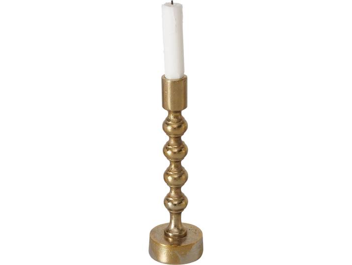 Kerzenständer Klisko H22xD6cm gold - Material: Aluminium